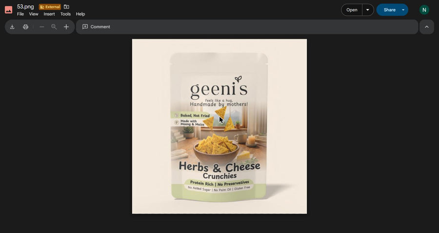 Herbs & Cheese Crunchies