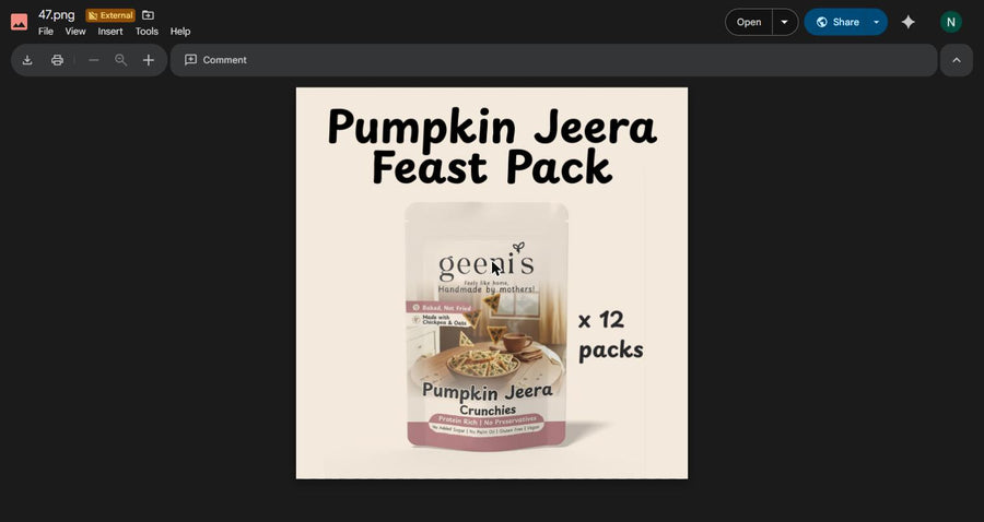 Pumpkin Jeera Feast Pack (12 Packs)