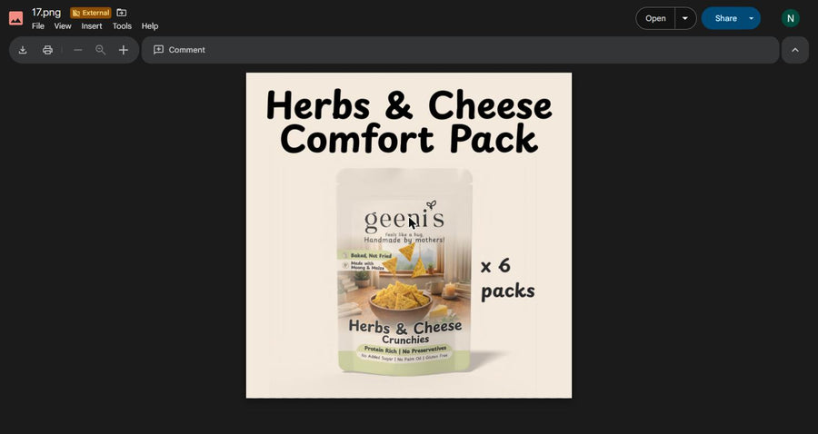 Herb & Cheese Comfort Pack (6 Packs)