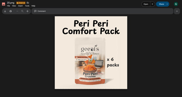 Peri Peri Comfort Pack (6 Packs)